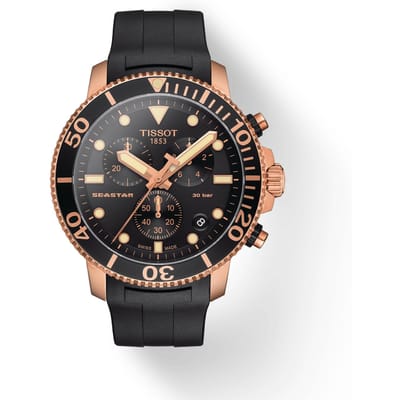Tissot Zwarte Wijzerplaat Heren Modehorloge T120.417.37.051.00 zwart