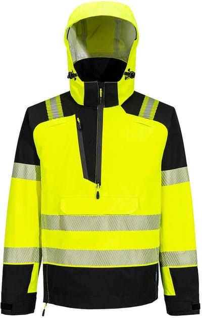 Portwest PW3 Hi-Vis Regenjas (3L) T161 - Geel/Zwart - L