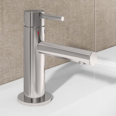 VitrA Origin single lever basin mixer (short) without pop-up waste A42555