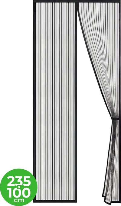 VerminBuster Vliegengordijn Magnetisch - Luxe Deurhor - 235 x 100 cm - Deurgordijn - Horgordijn Deur
