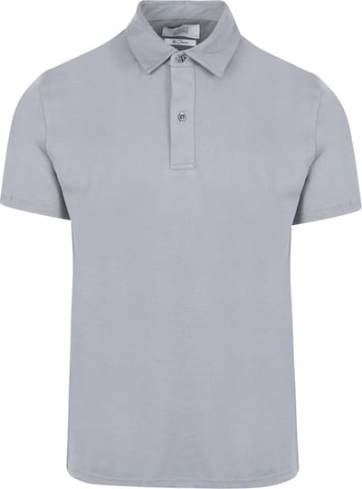 King Essentials The James Poloshirt Grijs - Maat M - Heren - Polo shirt Heren met Korte mouw