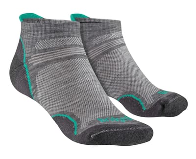 Bridgedale - Dames Wandelsokken Merino Laag - Midden Grijs / Surf