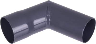 Aluminium Goothoek 90° | Grafietkleur | Gootsystemen voor Terras, Balkon en Carport