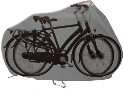 Fietshoes voor 2 Fietsen – Waterdicht & Ademend – Met Slotgaten & Opbergzak – CUHOC Zwart