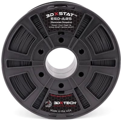 3D Xtech ABS2010750BK0 3DXSTAT Conductive ESD Filament ABS kunststof 1.75 mm 750 g Zwart 1 stuk(s)