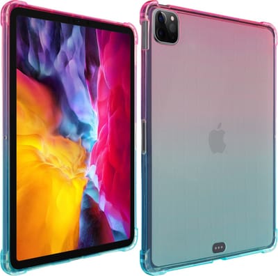 Avizar Hoesje Geschikt voor iPad Pro 11 en Air 2022, 2020 Schokbestendig met Versterkte Hoeken, Blauw