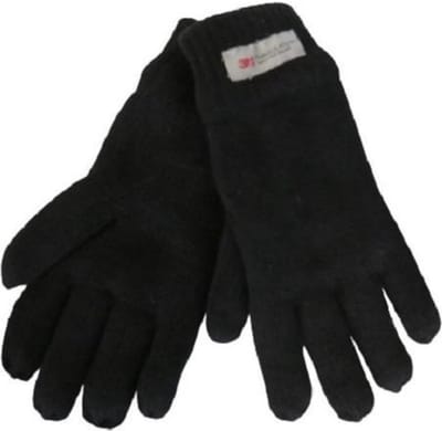 Handschoenen Unisex, 3M Thinsulate, zwart, maat L/XL