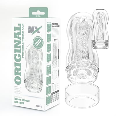 Chisa - Original Portable Whack Cup - Cup Masturbator - Transparant
