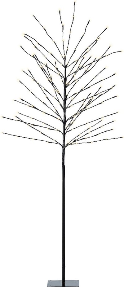 Decoris Led Boom Buiten Zwart - 160 Led's - Warm Wit - 180cm - Binnen & Buiten