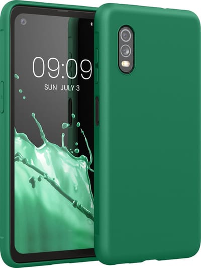 kwmobile telefoonhoesje geschikt voor Samsung Galaxy Xcover Pro - Hoesje voor smartphone - Back cover in elfengroen