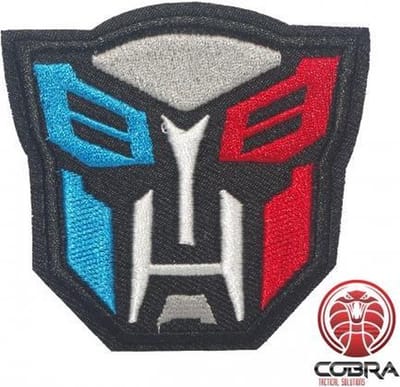 Transformers Autobots Optimus Prime gekleurde geborduurde cosplay film patch embleem | Strijkpatch embleemes | Military Airsoft