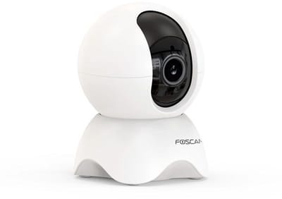 Foscam X5 - Beveiligingscamera's - 5 MP - Pan&tilt - Binnencamera - Babyfoon - Persoonsdetectie - Wit