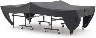 Tafeltennis Tafelhoes - Pingpongtafel Beschermhoes - Buiten Gebruik - Waterdicht Oxford Materiaal - 280x153x73cm - Zwart