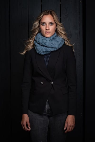 Col Sjaal Denali - Jeans blauw