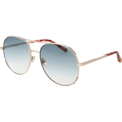 Scotch & Soda Eyewear Milan Ss5017 400 Shiny Gold 57/16-135 Taglia: OS | Occhiali da Sole Outlet | Donna | Giallo