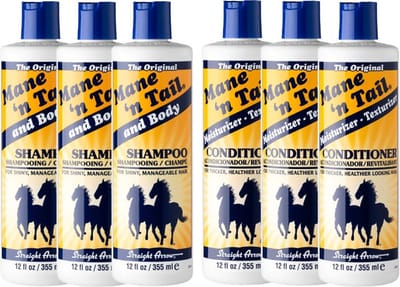 Mane ´n Tail - 3 x Shampoo Original en 3 x Conditioner Original