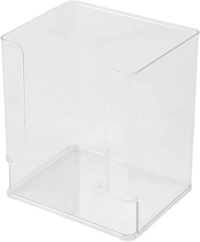 Make-up Organizer - Acryl Opberger - Cosmetica Sorteren - U-vormige Opening - 15x18x15 cm - Doorzichtig