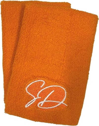 Sparkle & Dream - Polsbandjes/Zweetbandjes Oranje - Set van 2 stuks - voor turnen en gymnastiek