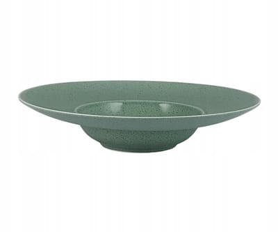 Bogucice Granit Mint Blauw Diep Bord 28 cm - Porselein