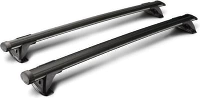 Tesla Model S Dakdrager Zwart 2012 – mei 2015 Yakima Whispbar Through Auto Exterieur Accessoires