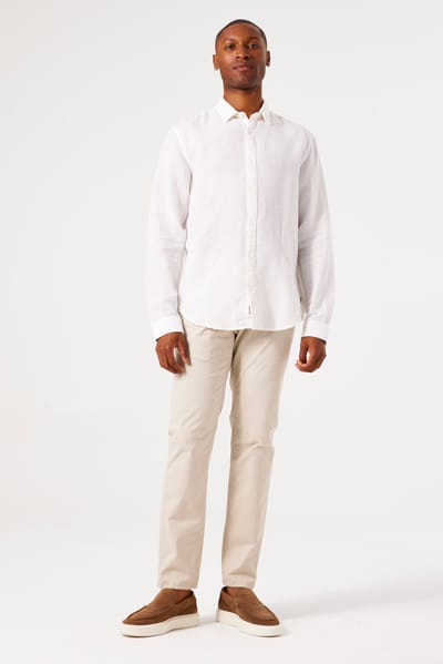 GARCIA Z1128 Heren Slim Fit Broek Bruin