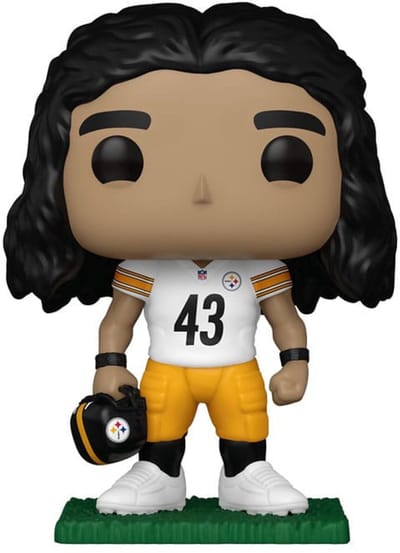 NFL: Legends POP! Sports Vinyl Figure Legends- Troy Polamalu(Steelers) 9 cm