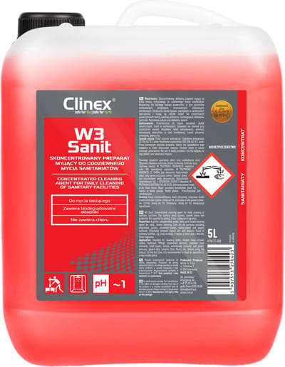 Clinex W3 Sanit Sanitairreiniger 5 liter