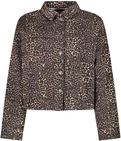 Cars Jeans Norah Jacket Leopard Size: S | Jackets Outlet | Dames | Bruin