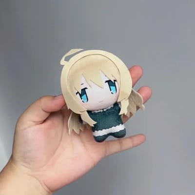 10cm Anime Merchandise Shoujo Shuumatsu Ryokou Pluche Zeester Lichaam Bureau Speelgoed Chito Yuri Knuffel Cosplay Meisjes Laatste Tour Cadeaus gray