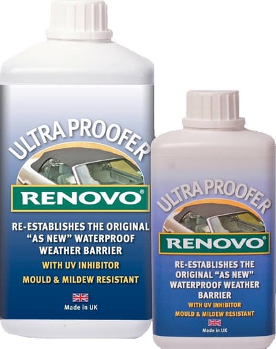 Carbriodak (waterdicht) sealer - Cabrio Soft Top Ultra Proofer RENOVO 500ml