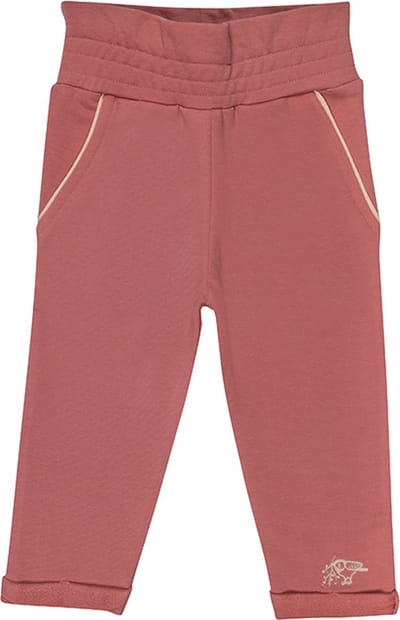 Frogs and Dogs - Meisjes Broek - Dusty Rose - Maat 50/56