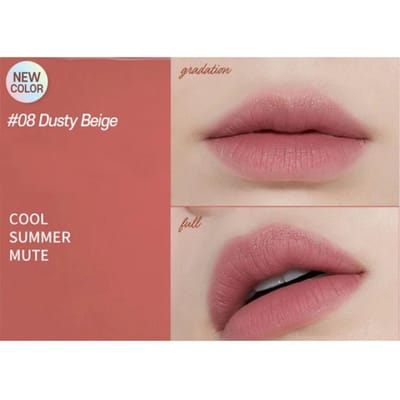 Etude - Fixing Matte Tint Lippenstift - Waterproof - 08 Dusty Beige