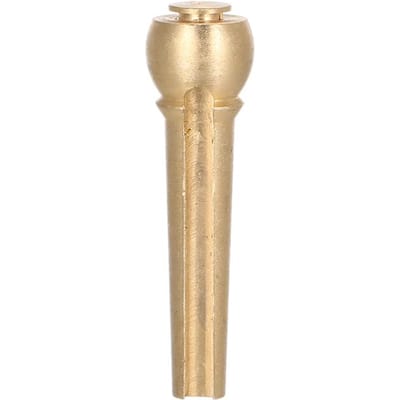 6 stks Metalen Akoestische Gitaar Brug Pins Messing Gitaarsnaren Vaste Kegel String Pins String Nagels beige