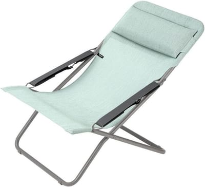 Ligstoel - Loungestoel Tuinstoel - Ontspannen Buiten - Meerdere Posities - 67 cm x 112 cm - Blauw
