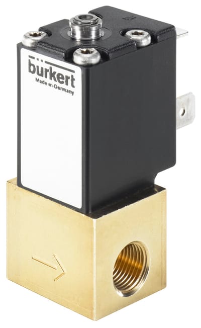 Magneetventiel G1/8'' NC Messing FKM -1-12bar/-15-174psi 24VDC 2871 238928