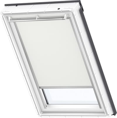 VELUX Origineel Verduisterend Rolgordijn (DKL), Zilveren Kozijn, U04, 804, 7, Light Beige