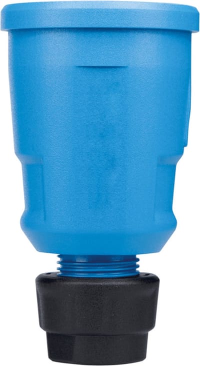 ABL Schuko Stekker Blauw Hoogwaardig Elamid Plastic - 1579050 - E3MKU