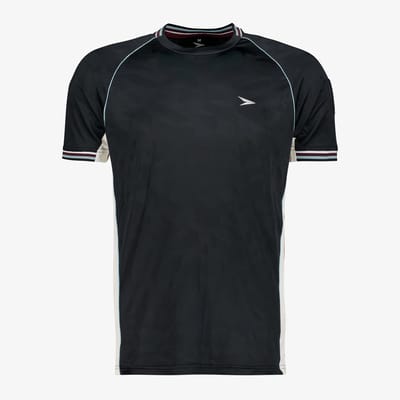 Dutchy Dry heren voetbal T-shirt zwart - Maat S