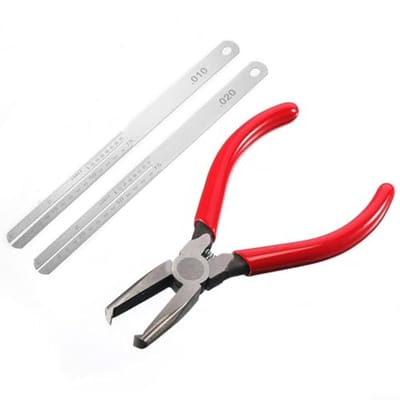 Guitar String, Ferret, Frettliers, Frettliers, Ferret Puller Removal Tool Pliers String Instrument Accessories (Pliers+2 Rings)