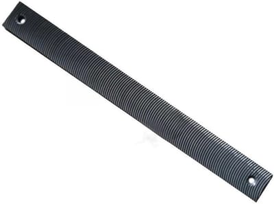 Gebogen Tand Vijlhouder - Stalen Archiefgereedschap - Auto Polijsten - Verstelbare Hoek - 14 Inch - Zilver