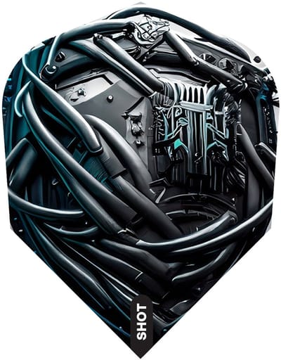 Shot AI Cyberpunk NO6 - Dart Flights
