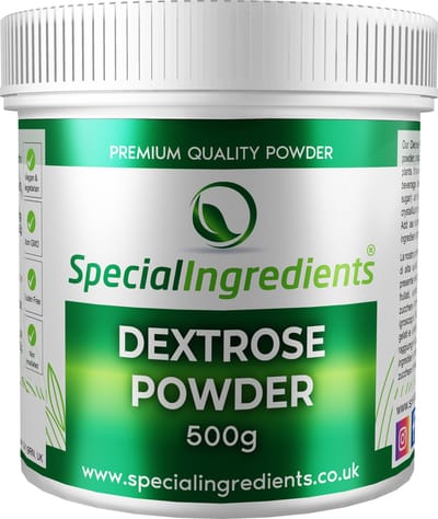 Dextrose Poeder - 500 g - Druivensuiker - Glucose - Dextro Energy zelf maken - Hersluitbare Pot - Recycled Plastic