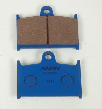 nissin remblokjes voor motor yamaha 750 fzr r 1989 tot 1992 avg / avd nieuw