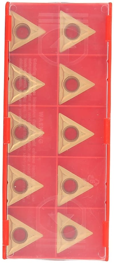 Dailygoods- Carbide Inzet Driehoekig - Wolfraamstaal Mes - Slijtvast - Hoge Sterkte - Duurzaam - Precisieproductie - Snij-inzet
