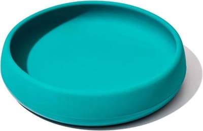 OXO tot Silicone Bord -Babybord - Babyservies- Bord Baby - Servies baby - Bordje -Teal