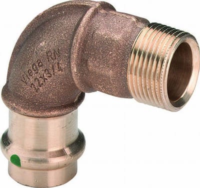 Viega Profipress knie - 3/8x12 mm buiten