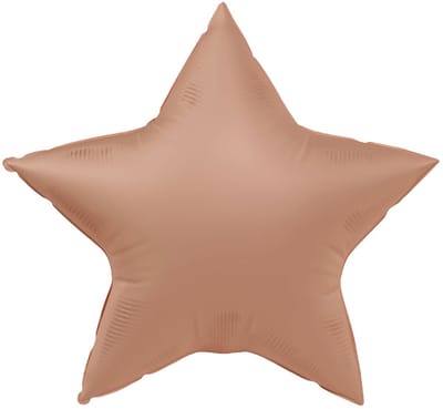Folat - Folieballon Ster Vintage Rose - 45 cm