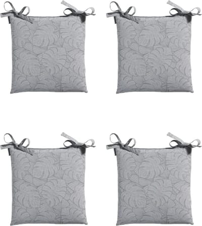Madison - Zitkussen - Universeel - 4st - 46 x 46cm - Outdoor Palm Grey