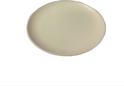 rak bord plat rond wit