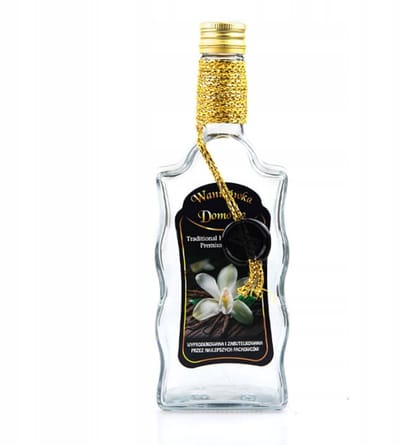 Bimberek - Decoratieve Fles - 500ml - Sterk Glas - Sierkoord